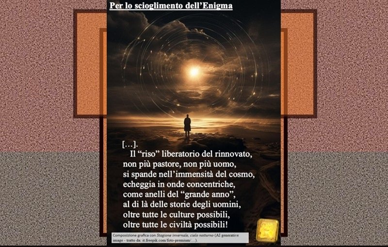 Per lo scioglimento dell’Enigma